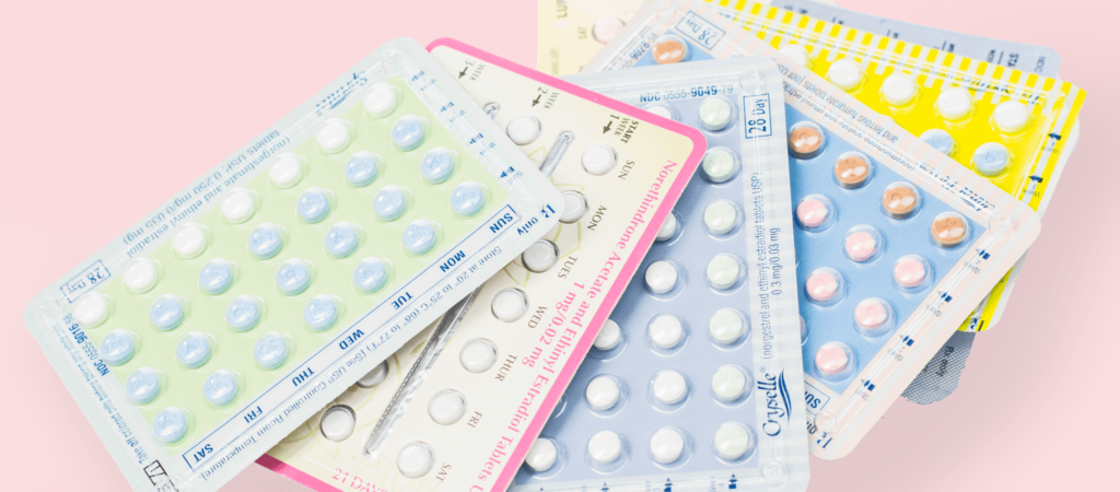 birth control pill packs